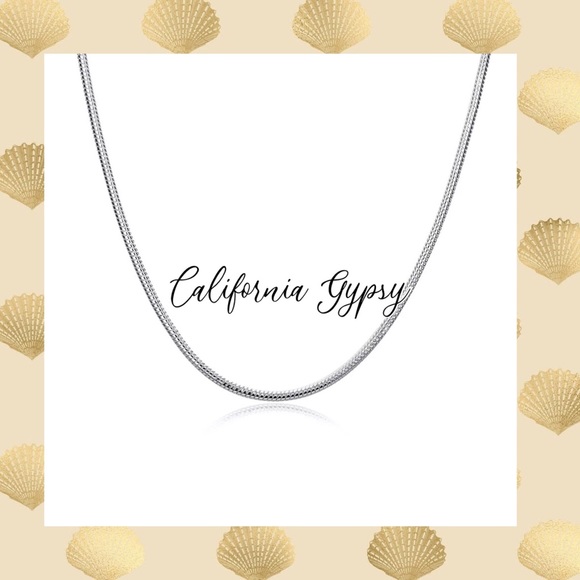 925 Silver Snake 24 Inches Chain - Picture 4 of 6